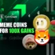 4 must-have meme coins for 100x earnings before the market recovers