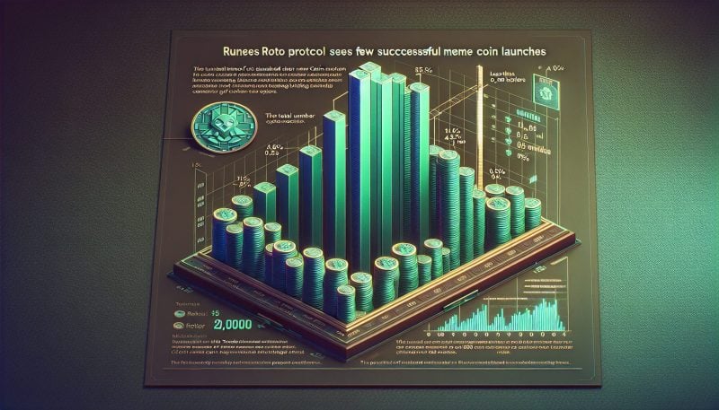 Less than 0.5% of Runes tokens were successful, highlights analyst