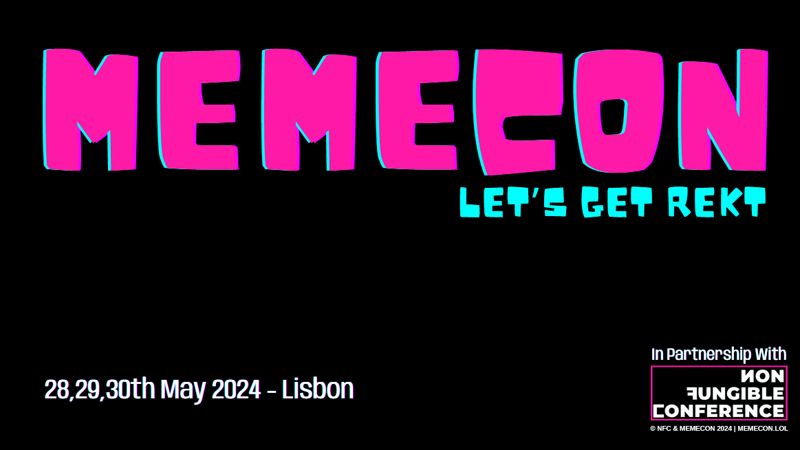 Introducing MEMECON: the world's only and first meme coin conference taking place in Lisbon