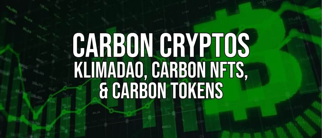 Carbon Crypto Guide Klimadao Carbon NFTS and Carbon Tokens