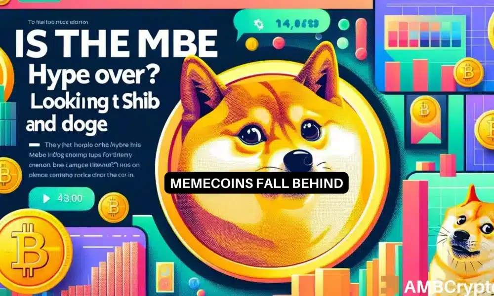 Are memecoins losing momentum?  Shiba Inu, Dogecoin prices say...