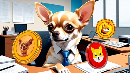 Best Get Rich Quick Meme Coins: Dogwifhat (WIF), Shiba Inu (SHIB), Hump Token (HUMP), and Dogecoin (DOGE)