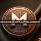 MODE crypto 550M token airdrop: examining the effect on price, TVL