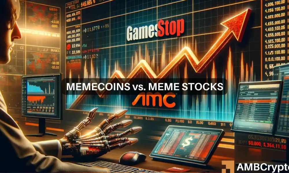 Memecoins 'Simply Better': GME, AMC Drop Raises Questions