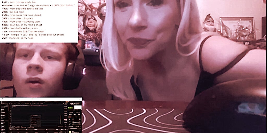 Mom sexualizes herself in live streaming for son's meme coin: then Ghosts