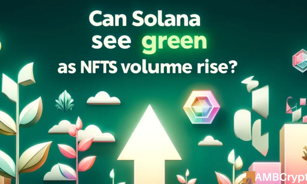 Solana NFT Volumes Increase: Impact on SOL Market Performance