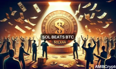 Solana “beats” Bitcoin on this front, but is bad news coming?