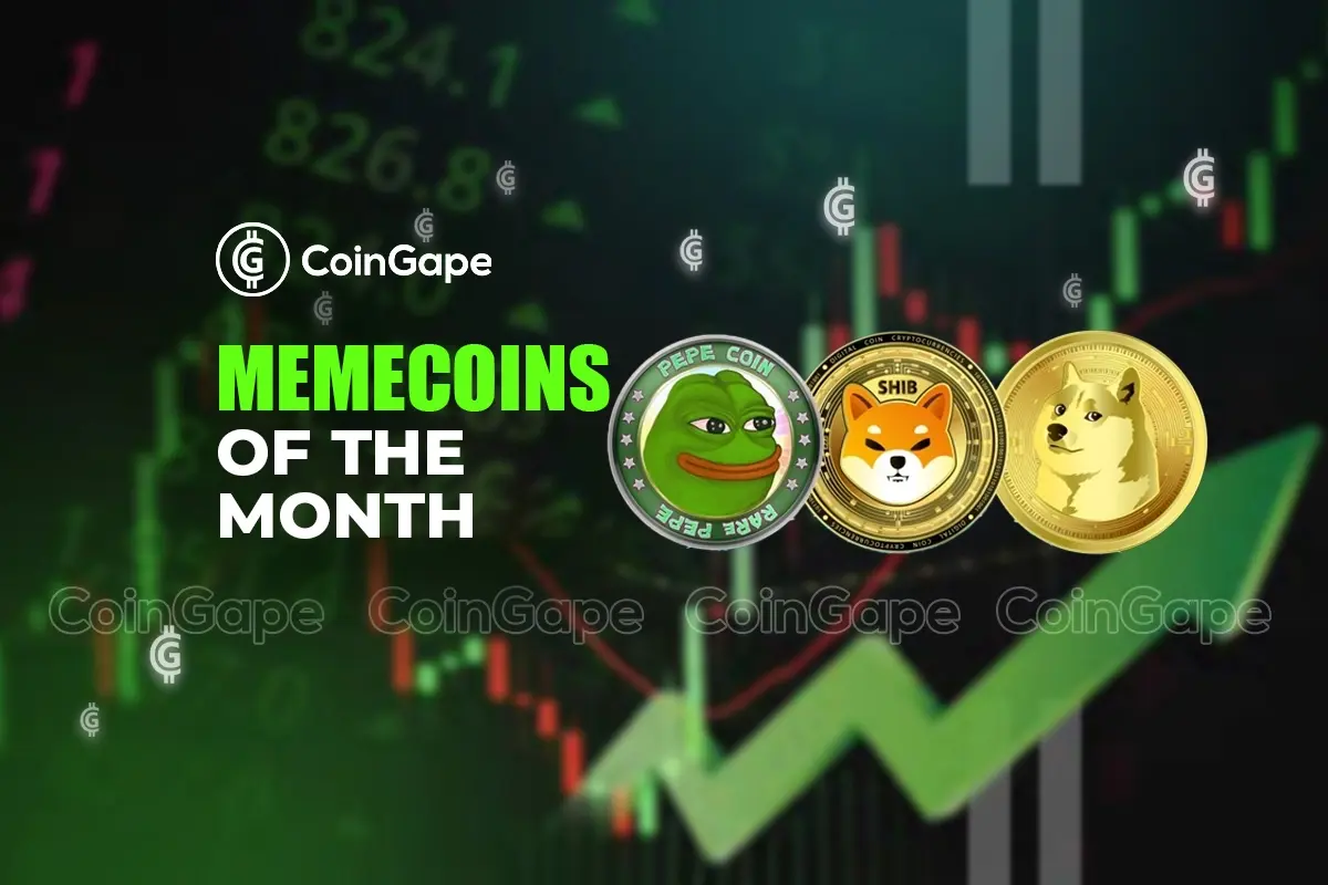 3 Top Performing Memecoins of the Month