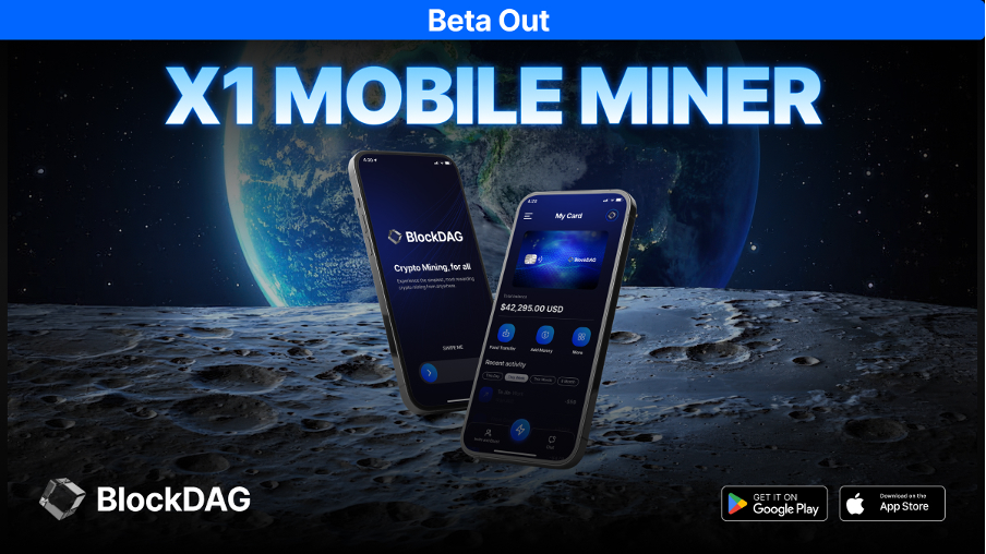 BlockDAG's X1 Beta App Pioneers Cryptocurrency Mining Amid Ethereum vs Solana Competition and Rising XRP Prices