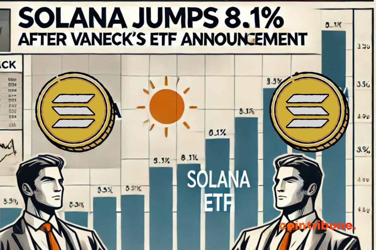 Solana jumps 8.7% on VanEck announcement