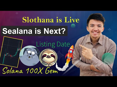 Slothana is active now: will the Sealana project be next?  |  Gem 100X presale Sealana |  The best presale Solana