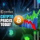 Crypto Prices Today June 24: Bitcoin Tanks To $62K, Top Altcoins Plunge 2%-6%