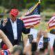 Donald Trump often dances briefly at his rallies