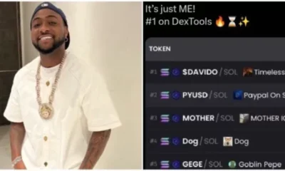 JUST IN: Investing in Davido’s meme coin is 'highly risky', SEC warns