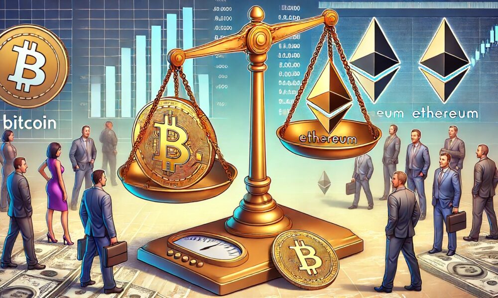 Investors may be swapping ETH for BTC