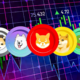 Major memecoins decline in value as the overall June market decline continues