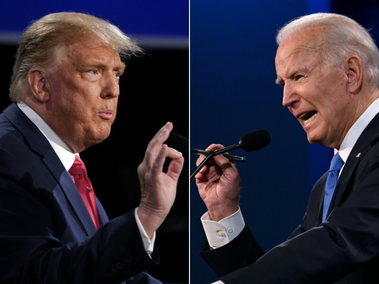 Ex-US president Donald Trump and his successor Joe Biden both come to the debate stage with serious political liabilities