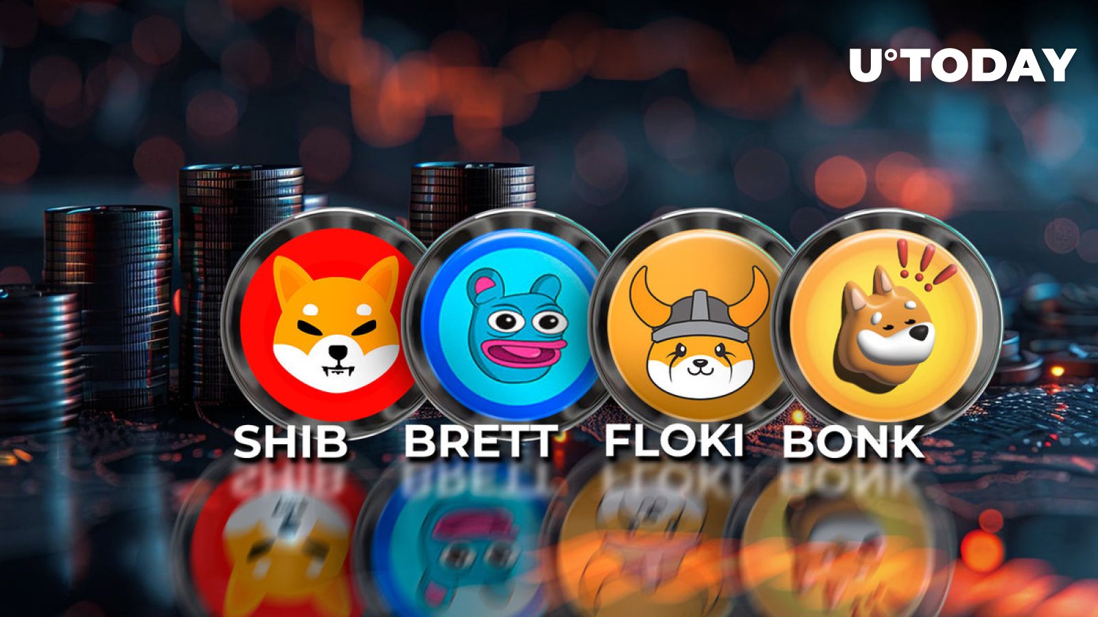 SHIB Rivals BRETT, FLOKI and BONK in Red as Meme Coin Segment Plunges