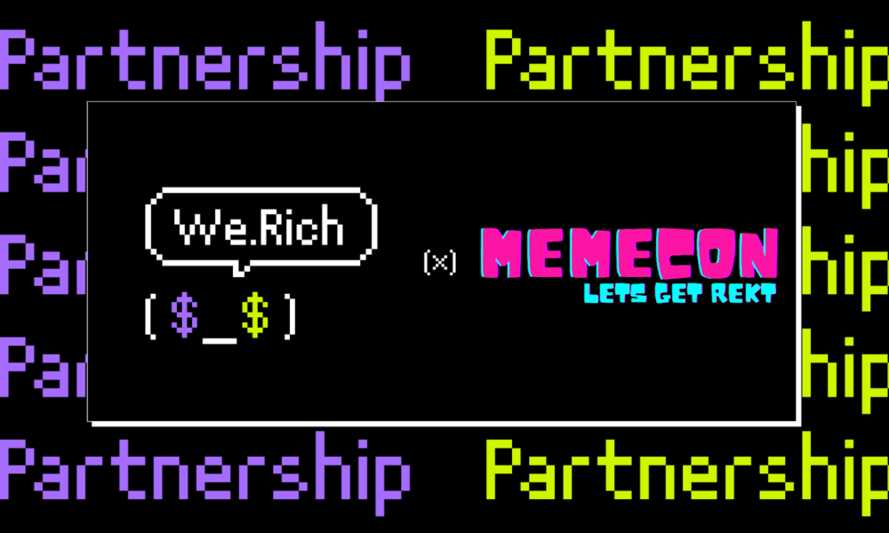 MEMECON Partners with WeRich to Revolutionize the Memecoin Landscape