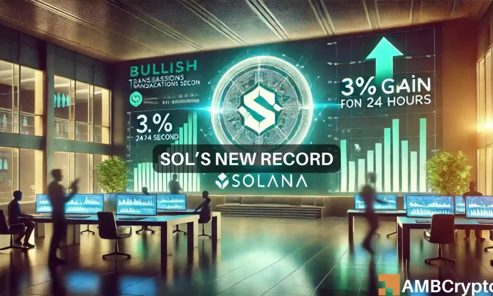 Everything you need to know about Solana breaking the 1,000 TPS barrier again