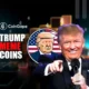 How did Trump meme coins react to Donald Trump's appearance at the Bitcoin conference?