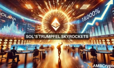 Solana memecoin TRUMPFEL up 13,000%: eyeing further 18,000% rise?